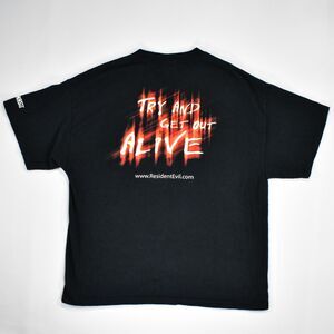 Vintage Y2K Capcom Resident Evil Outbreak File #2 Promo T-Shirt - XL